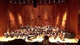 Chilly Gonzales BBC Symphony Orchestra @ Barbican 20-10-2012 Crowd Surfing Finale