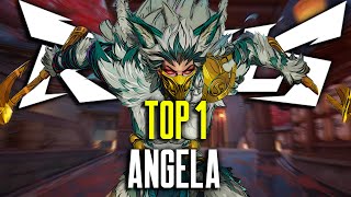 TOP 1 ANGELA | iqy iqy | MARVEL RIVALS COMPETITIVE