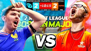 10 MINUTE OVERTIME 🤯 Kcorp v NRG RLCS Boston Major Caster Reaction