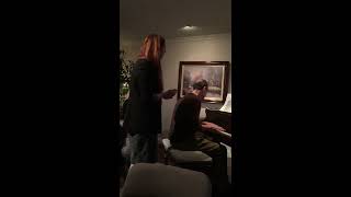 Amanda singing All Is Well