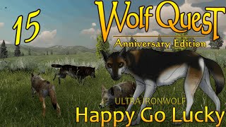 Happy-Go-Unlucky | WolfQuestAE Playthrough | Happy Go Lucky -- ULTRA IRONWOLF | Litter 1 ‣ 15