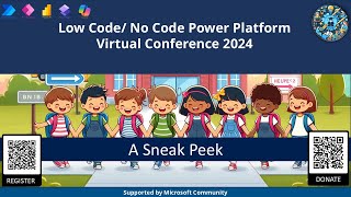 A Sneak Peek of LCNC Power Platform Community Conference