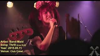 2015.05.11 Band-Maid THRILL @Club Crawl