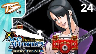 THIS PSYCHE LOCK IS TOUGH! | PW: Ace Attorney Justice For All (BLIND) #24