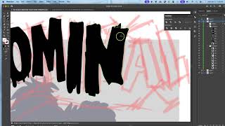 6  More Black Vector Type Modification and Placement in Adobe Illustrator