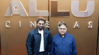 Icon Star Allu Arjun and Allu Aravind Inaugurates Allu Cinemas | SS Rajamouli | Allu Sirish | TT