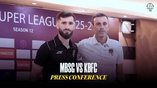 Pre-Match Press Conference | MBSG vs KBFC | ISL 2025-26 | Kerala Blasters