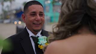 Isabel & Daniel's North Beach, Texas Wedding by Reverend John Roberts