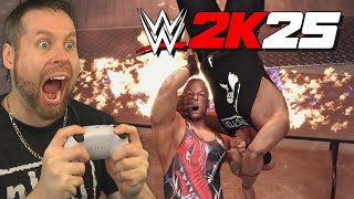 CHALLENGING EVERYONE on WWE 2K25 - Reacts - Live Stream