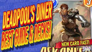 Best NEW Deadpool's Diner Decks! New Card FAST! Marvel Snap