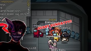 Corpse Husband Livestream 8/1 | Among Us w/ Leslie, Blaustoise, Tina, etc.