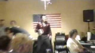 Richard Cook Tribute To Elvis - Hard Headed Woman.wmv