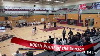 600th Point of the 2025/26 School #basketball #vuklekovic #heritagewoods #kodiaks