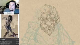 LIVE Game Night! Drawing D&D Creatures, Monsters & Characters - OSR styled