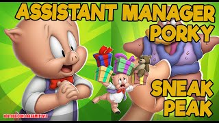 ASSISTANT MANAGER PORKY SNEAK PEEK AND INFO - LOONEY TUNES WORLD OF MAYHEM