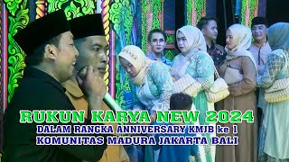 RUKUN KARYA DALAM RANGKA ANNIVERSARY KMJB 1 (KOMUNITAS MADURA JAKARTA BALI) 2024