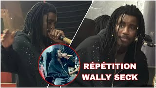 Répétition De Wally Seck pour préparation son anniversaire le 12 Avril 2025 au Cices