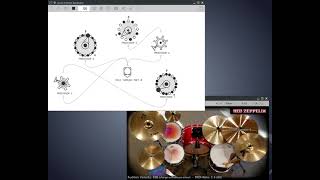 Euclidean beats with music pattern generator