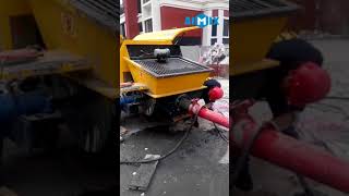How to start up and clean the concrete mixer pump - Aimix Group
