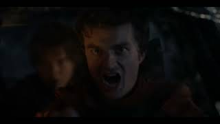 Stranger Things 5 - Steve Drives into the Upside Down (Back To The Future Music)