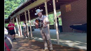 Charley Crockett VIP set  " Avoiding Mirrors"  at the Iroquois Ampitheater in Louisville KY