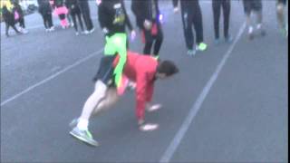 Simply Sports staff Harry Bushell at the Electric Run UK 2015