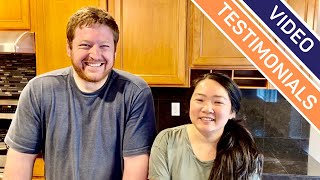 Video testimonial from Terence and Ping.