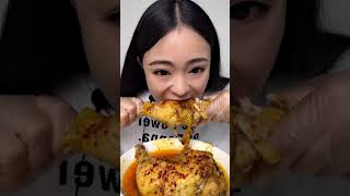 eating soup spicy mukbang ASMR 11