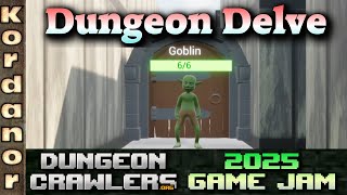 Dungeon Delve - Playing Dungeoncrawler GameJam 2025 Submissions