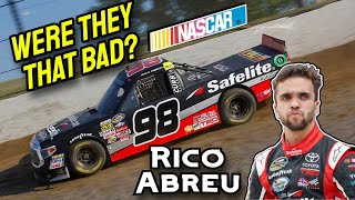 Were They That Bad? Rico Abreu (NASCAR)