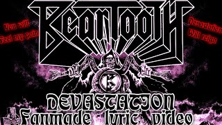 BEARTOOTH - DEVASTATION (FANMADE LYRIC VIDEO) **FLASHING LIGHTS WARNING**