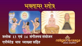 Bhaktamar Stotra Shlok 13 & 14 Musical Composition with Animation