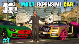 MICHAEL STEAL MOST EXPENSIVE SUPERCAR || GTA-5 GAMING VIDEO #1 || BLAZING VISHAL FF