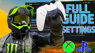 The BEST CONSOLE SETTINGS for SEASON 3! | (FULL GUIDE) PS4/PS5/XBOX  🎮