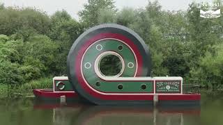 Sheffield’s beloved canal boat sculpture shortlisted for national award – public invited to vote