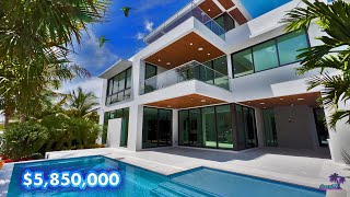 This Modern mega Mansion in Fort Lauderdale in HUGE! New Construction Luxury Homes