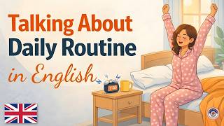 Talking About Daily Routine in English | Shadowing English Speaking Practice  A1- A2 English Podcast