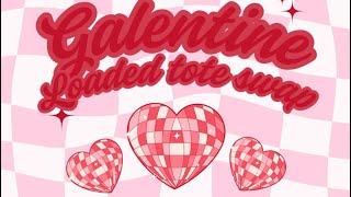 Galentine’s Day Loaded Tote Swap #9 from Ms Tammy N (txtnicholson on IG)