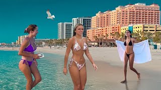 Clearwater Beach Florida. Evening Walk Tour (September 6, 2025)