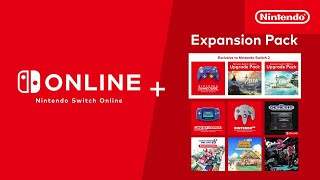 Nintendo Switch Online and Nintendo Switch Online + Expansion Pack — Overview Trailer