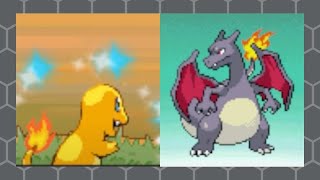 Shiny Charmander after 11,257 Soft Resets in Pokémon SoulSilver Shiny DTQ #1 plus evolution
