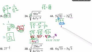 Algebra 2 Ch 5 Review