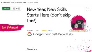 New Year, New Skills Starts Here (don't skip this!) Lab Solution || Arcade: Retail Tech Challenge ||