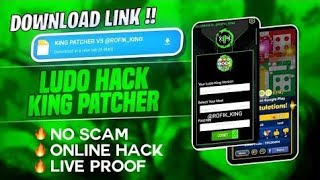 🤑King Patcher Free Paid Key 😱 |Rush Ludo Unlimited Six Hack #ludohack #gameplay #rushappunlimitedtri