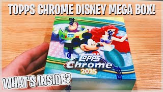 Opening the Topps Chrome 2025 Disney Mega Box - What's Inside?