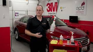 Preparing Installation Solutions for 3M PPF