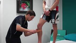 MCL KNEE TAPING - Enhance Physiotherapy Albury Wodonga