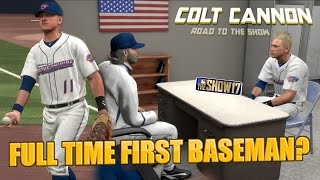 MLB The Show 17 Colt Cannon Road To The Show EP7 Full Time First Baseman? MLB 17