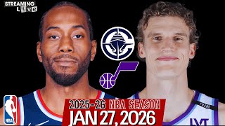 (LIVE) Kawhi Leonard vs Lauri Markkanen | Los Angeles Clippers vs Utah Jazz NBA Live Stream