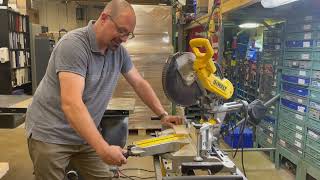 How to | Going over a compound miter saw